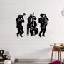 Wallity Münis Accesorio Decorativo de Pared de Metal Negro